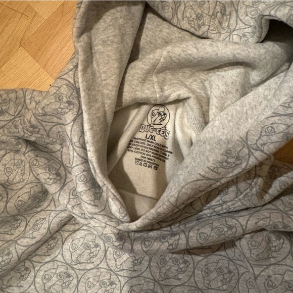 Buc-ees BUC LADIES SLP Hoodie Sweatshirt Fleece Long Sleeve Pullover Beaver L/XL - Picture 2 of 2